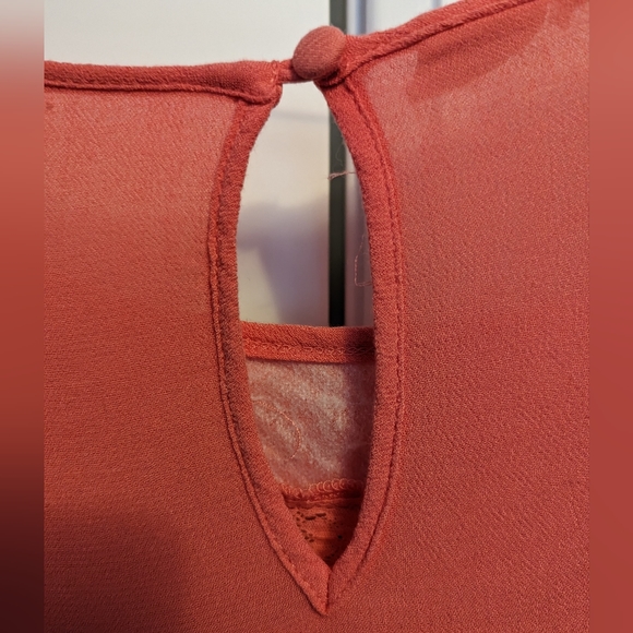 Roxy women's coral tunic or mini dress, size small - Picture 8 of 14